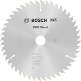 Bosch Kreissägeblatt PRO Wood AD 160 mm Z24 WZ für präzise Holzschnitte