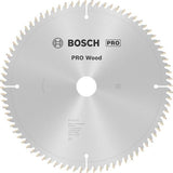 Bosch Kreissägeblatt PRO Wood AD 160 mm Z24 WZ für präzise Holzschnitte
