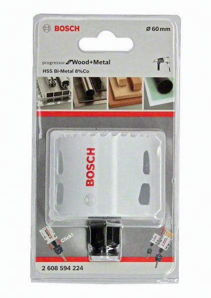 Bosch Lochsäge HSS-Co8 102 mm BIM Progressor for Wood and Metal Power Change Plus