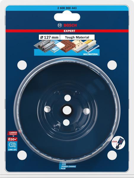 Bosch Lochsäge Expert Tough Material 25 mm Schnitttiefe 60 mm Power Change Plus