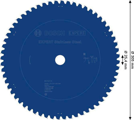 Bosch EXPERT Stainless Steel Kreissägeblatt 230 mm, 46 Zähne, für Edelstahl