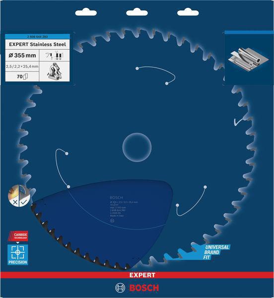 Bosch EXPERT Stainless Steel Kreissägeblatt 230 mm, 46 Zähne, für Edelstahl