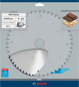 Bosch Kreissägeblatt PRO Wood AD 160 mm Z24 WZ für präzise Holzschnitte