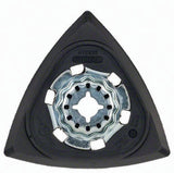 BOSCH Schleifplatte AVZ 93 G Dreieck Starlock – Mikro-Klett für schnellen Schleifblattwechsel