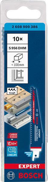 Bosch Expert Window Demolition S 956 DHM Säbelsägeblatt 150 mm für Fenster aus Holz, Kunststoff & Verbundwerkstoff