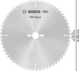 Bosch Kreissägeblatt PRO Wood AD 160 mm Z24 WZ für präzise Holzschnitte