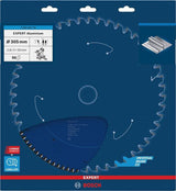 BOSCH Kreissägeblatt EXPERT for Alu.AD 160 mm Z.52 HLTCG für saubere Aluminium-Schnitte