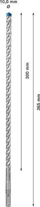 BOSCH Hammerbohrer Expert SDS-7X Ø18 mm, Arbeitslänge 200 mm, SDS-plus