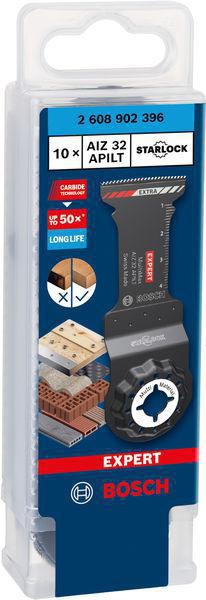 Bosch EXPERT MultiMax AIZ 32 APILT Tauchsägeblatt Starlock 32 mm Carbide 10 Stück