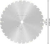Bosch Kreissägeblatt Construct Wood AD 315 mm Z.20 WZ – Für Baustellenholz mit Fremdkörpern