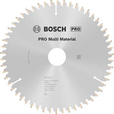 BOSCH Kreissägeblatt Multi Material 160 mm 42 Zähne HLTCG für Holz, Aluminium und Kunststoff