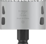 Bosch Lochsäge PRO Multi Material PC Plus 102 mm – HSS mit 8% Kobalt für Stahl und Trockenbau