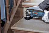 BOSCH Schleifplatte AVZ 93 G Dreieck Starlock – Mikro-Klett für schnellen Schleifblattwechsel