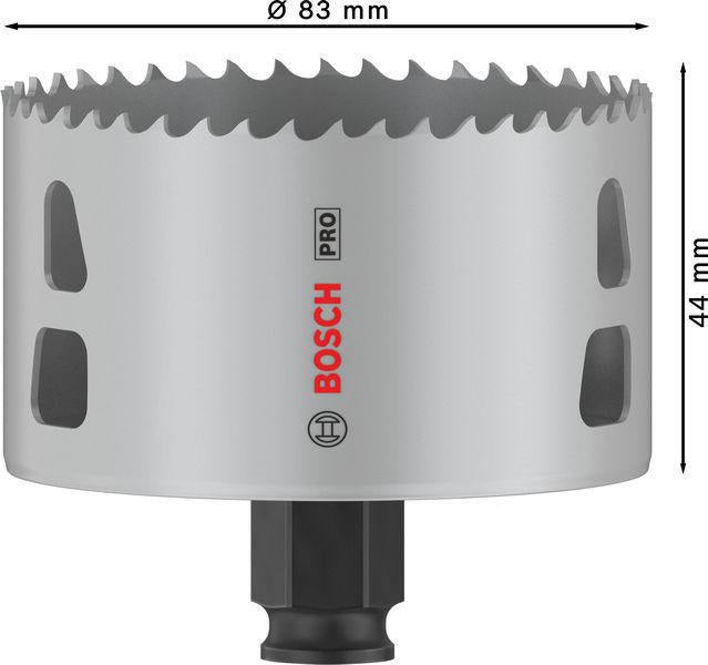 Bosch Lochsäge PRO Multi Material PC Plus 102 mm – HSS mit 8% Kobalt für Stahl und Trockenbau