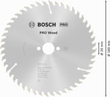 Bosch Kreissägeblatt PRO Wood AD 160 mm Z24 WZ für präzise Holzschnitte