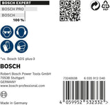 Bosch Expert SDS-7X Hammerbohrer 5 mm, 10 Stück, SDS-plus, Carbide Technology