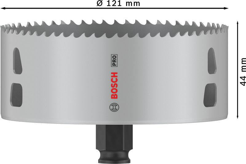 Bosch Lochsäge PRO Multi Material PC Plus 102 mm – HSS mit 8% Kobalt für Stahl und Trockenbau