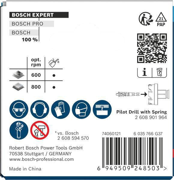 BOSCH Lochsäge EXPERT Sheet Metal D.20mm, Schnitt-T.5mm, Power Change Plus – für Edelstahl und härtesten Stahl
