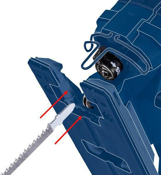 BOSCH Stichsägeblatt T 118 A HSS für Metall, 92 mm