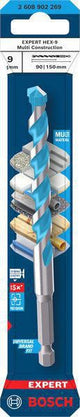 Bosch Steinbohrer Expert MultiConstruction HEX-9 10 mm – Präzise Bohrungen in Stein, Holz und Metall