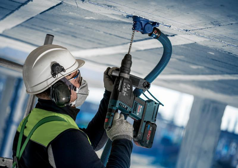 BOSCH Bohr-Adapter EXPERT SDS Clean für staubarmes Bohren in Beton und Mauerwerk