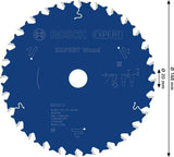 BOSCH Kreissägeblatt EXPERT for Wood AD 168 mm Z.16 WZ – Für saubere Holzschnitte