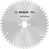 Bosch Kreissägeblatt PRO Wood AD 160 mm Z24 WZ für präzise Holzschnitte