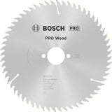 Bosch Kreissägeblatt PRO Wood AD 160 mm Z24 WZ für präzise Holzschnitte