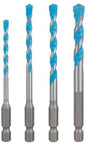 Bosch EXPERT HEX-9 Multi Construction Bohrer-Set 4-teilig Ø 4/5/6/8 mm
