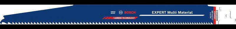 Bosch Säbelsägeblatt Expert Multimaterial 150 mm, Carbide-Technologie, TPI 6-8, für Metall, Holz, Kunststoff