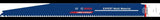 Bosch Säbelsägeblatt Expert Multimaterial 150 mm, Carbide-Technologie, TPI 6-8, für Metall, Holz, Kunststoff
