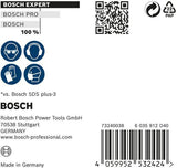 Bosch Expert SDS-7X Hammerbohrer 5 mm, 10 Stück, SDS-plus, Carbide Technology