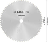BOSCH Kreissägeblatt PRO Steel HLTCG 254 mm, 52 Zähne, für Metall-Gehrungssägen