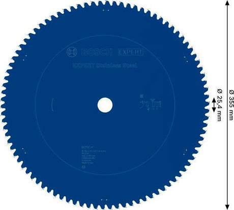 Bosch EXPERT Stainless Steel Kreissägeblatt 230 mm, 46 Zähne, für Edelstahl