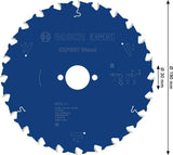Bosch Kreissägeblatt Expert Wood AD 160 mm Z.24 WZ – Hartmetall-Sägeblatt für Akkusägen