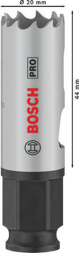 Bosch Lochsäge PRO Multi Material PC Plus 102 mm – HSS mit 8% Kobalt für Stahl und Trockenbau
