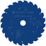 Bosch Kreissägeblatt Expert Wood AD 160 mm Z.24 WZ – Hartmetall-Sägeblatt für Akkusägen