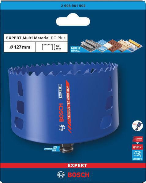 Bosch Lochsäge EXPERT Multi Material 25 mm – Carbide Technology für Holz, Metall & Fliesen