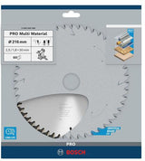 BOSCH Kreissägeblatt 300 mm 96 Zähne HLTCG für Aluminium, Kunststoff und Holz