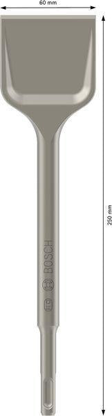 Spatmeißel LongLife 250 mm SDS-plus BOSCH – 40 mm Schneidenbreite für Mauerwerk