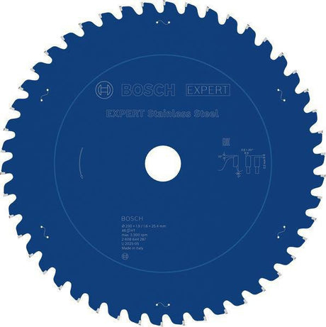 Bosch EXPERT Stainless Steel Kreissägeblatt 230 mm, 46 Zähne, für Edelstahl