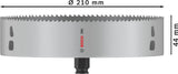 Bosch Lochsäge PRO Multi Material PC Plus 102 mm – HSS mit 8% Kobalt für Stahl und Trockenbau
