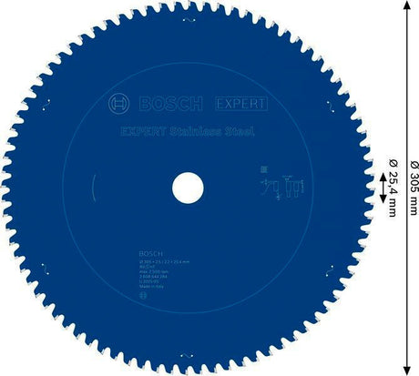 Bosch EXPERT Stainless Steel Kreissägeblatt 230 mm, 46 Zähne, für Edelstahl