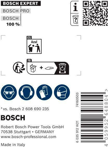 Bosch Spitzmeißel EXPERT SDS max-8C, 400 mm, Carbide Technology, RTec-Element