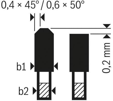 BOSCH Kreissägeblatt Top Precision Best for Multi Material 165 mm Z48 HLTCG für Tauch- und Handkreissägen