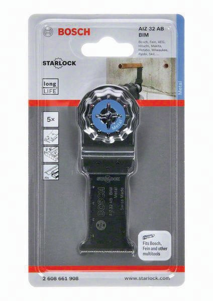 BOSCH Tauchsägeblatt AIZ 20AB Starlock 20 mm Breite 30 mm Eintauchtiefe 5er Pack