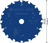 BOSCH Kreissägeblatt EXPERT for Wood AD 168 mm Z.16 WZ – Für saubere Holzschnitte