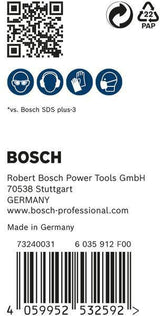 BOSCH Hammerbohrer Expert SDS-7X 5 mm SDS-plus 30 Stück für Stahlbeton