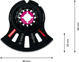 Bosch Segmentsägeblatt Expert MultiMaterial ACZ105ET D105mm Starlock für GFK und CFK