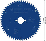 BOSCH Kreissägeblatt EXPERT for Alu.AD 160 mm Z.52 HLTCG für saubere Aluminium-Schnitte